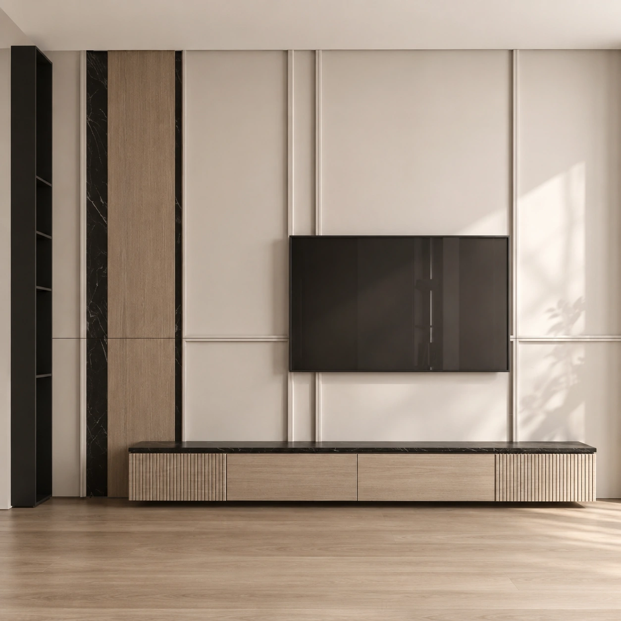 Refined Media Wall